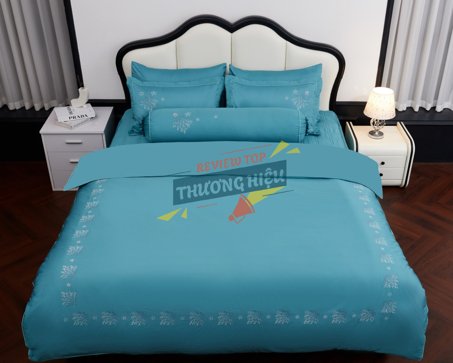 Bộ chăn ga gối Sông Hồng 