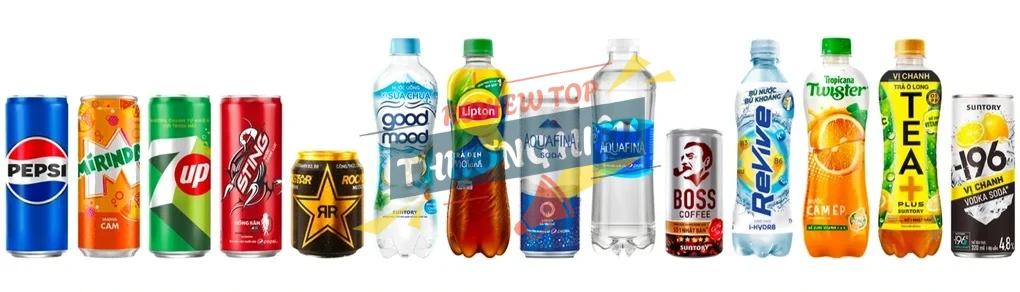 Danh mục sản phẩm đa dạng của Suntory Pepsico Việt Nam