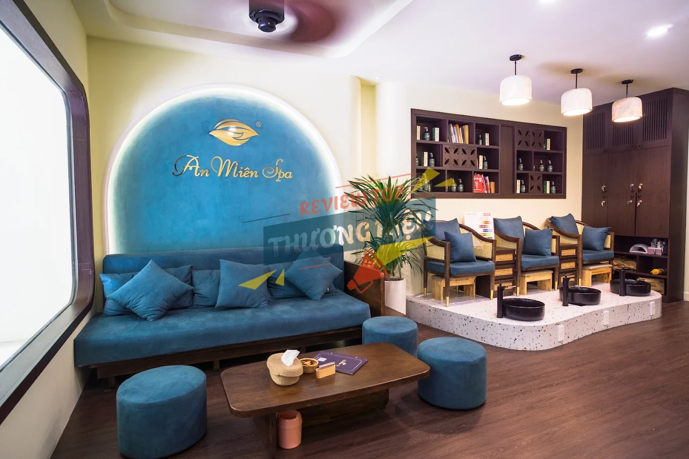  Gội đầu thảo dược và massage Quận 2 - An Miên spa