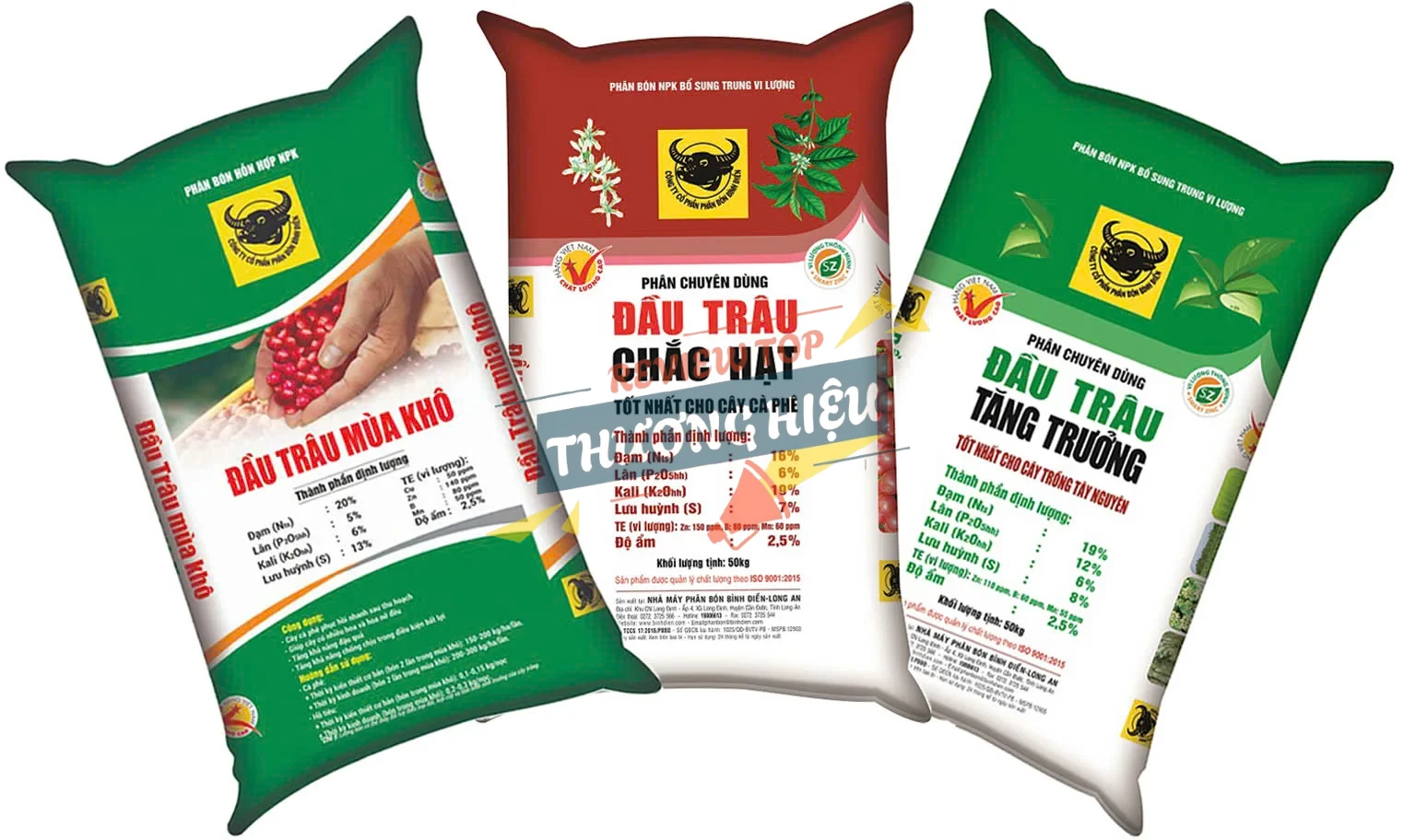 Sự đa dạng và công dụng của các loại phân bón Đầu Trâu