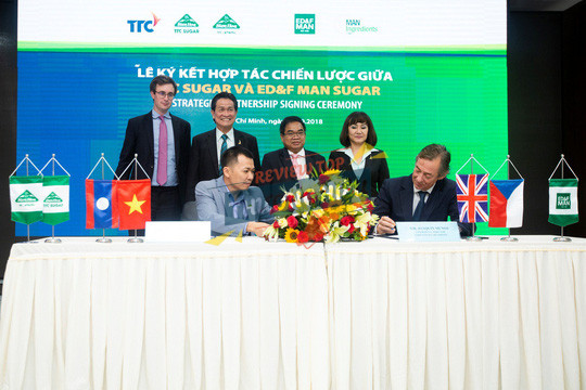 Hợp tác chiến lược với ED&F Man Sugar về đường organic