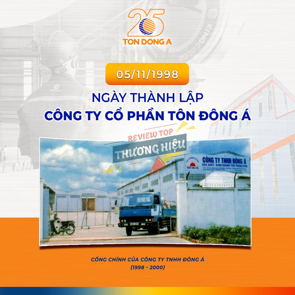 Review Công Ty Cp Tôn Đông Á Có Uy Tín Không? 12 Lịch sử hình thành và phát triển của Tôn Đông Á
