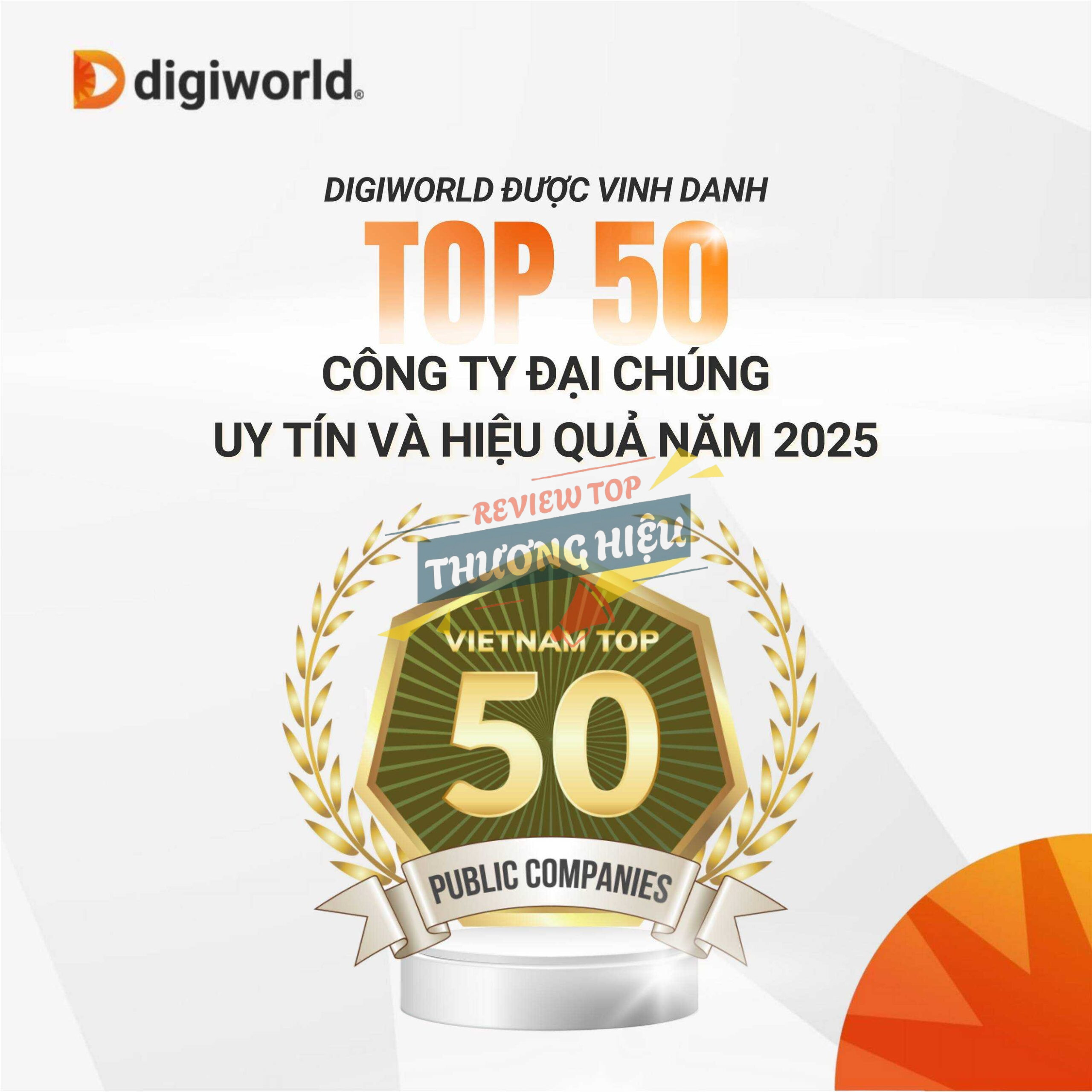 Minh chứng về uy tín và năng lực của Digiworld