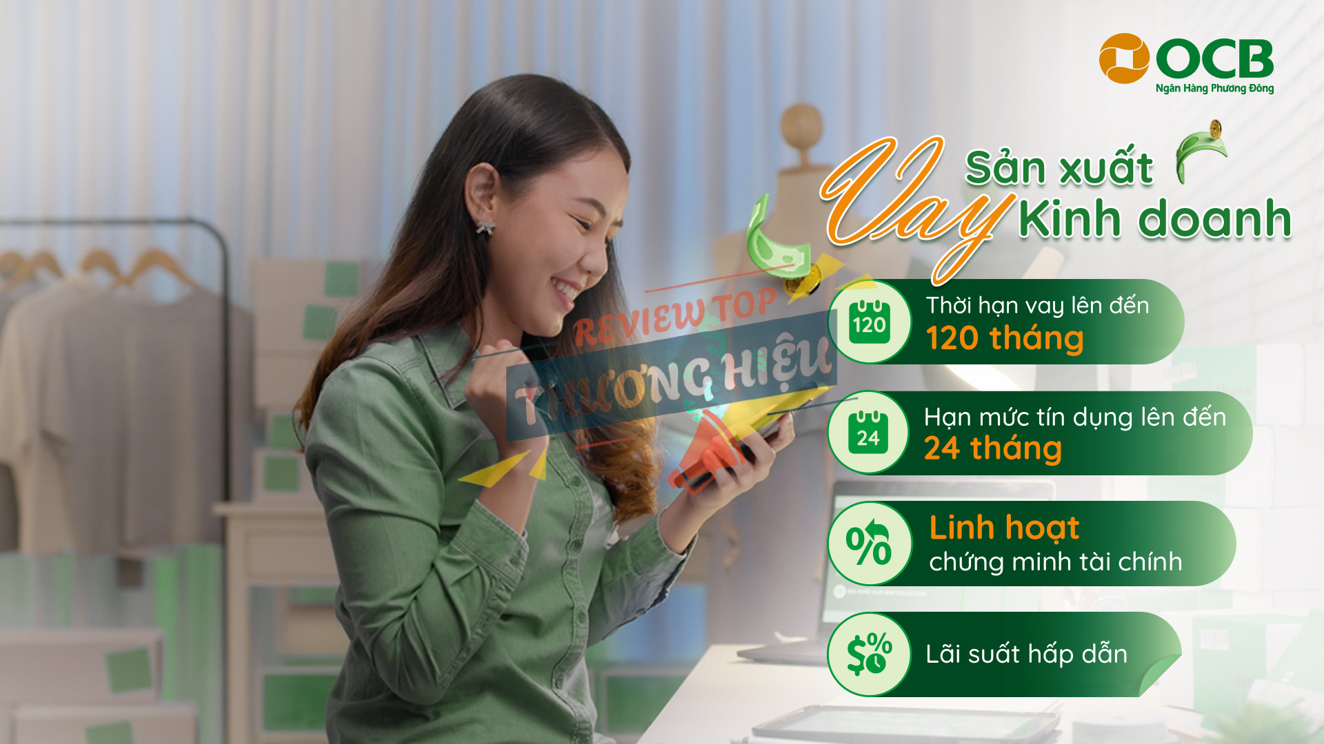 Review Ngân Hàng Tmcp Phương Đông Có Uy Tín Không? 15 Sản phẩm vay vốn OCB