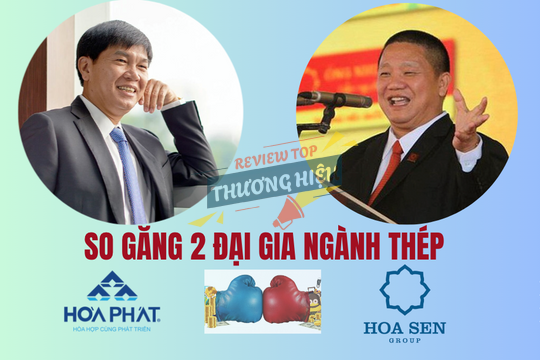 So sánh với đối thủ cạnh tranh của Hoa Sen Group