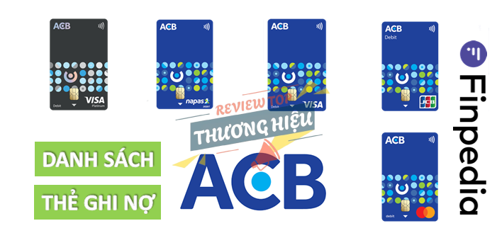 Thẻ tín dụng và ghi nợ ACB 3