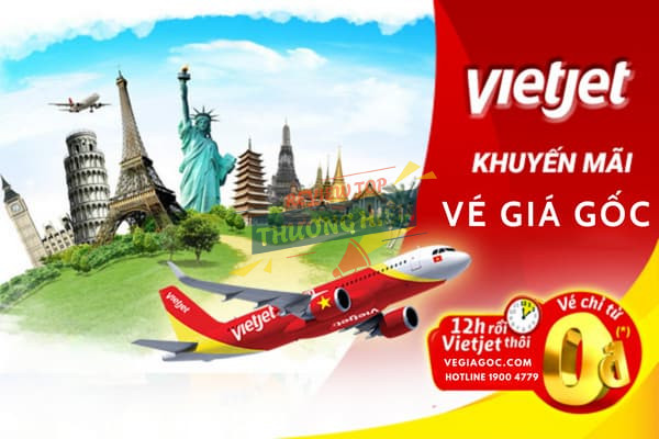 Vé máy bay Vietjet Air có khuyến mãi