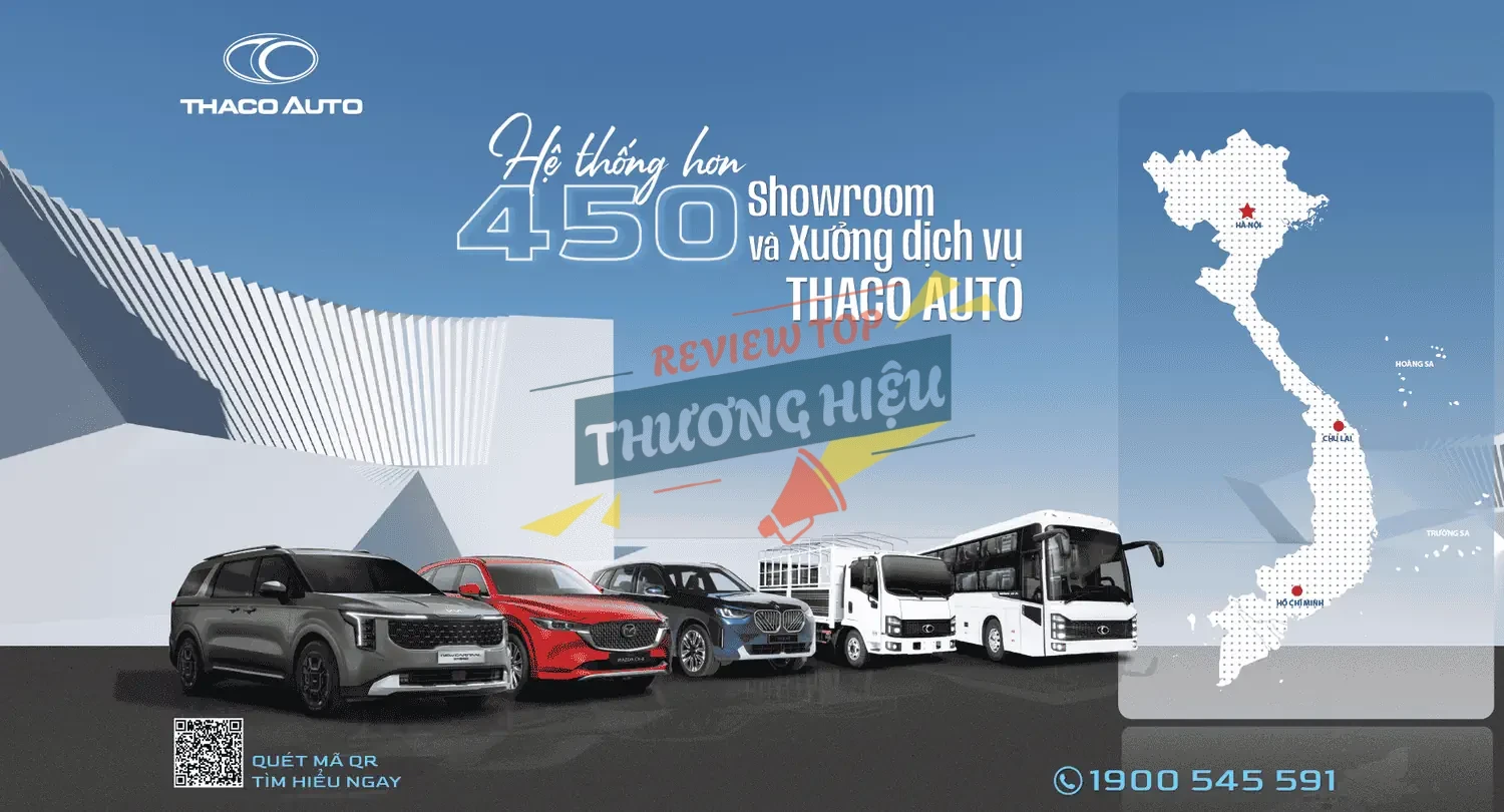 Hệ thống phân phối và chất lượng dịch vụ tại showroom/đại lý