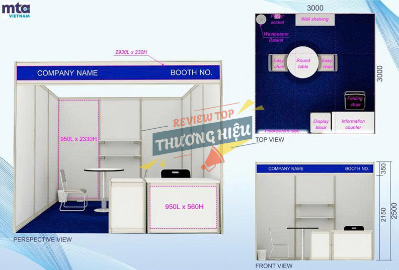 Standard Booth at MTA Vietnam