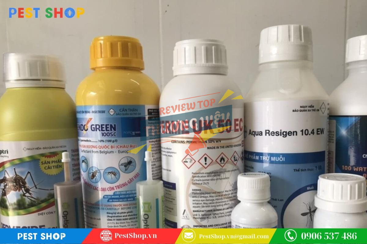 Thuốc diệt mối Pest Shop: Đa dạng chủng loại và hiệu quả vượt trội