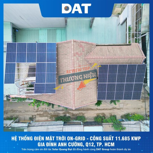 1. Hệ thống điện mặt trời hòa lưới On - Grid1. Hệ thống điện mặt trời hòa lưới On - Grid